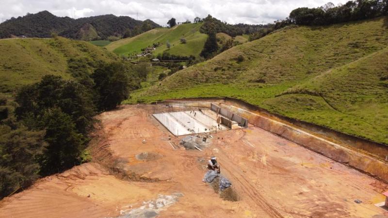 En un 66% avanza la construcción de la planta Valbiores en La Ceja, proyecto cofinanciado con el gobierno de Francia