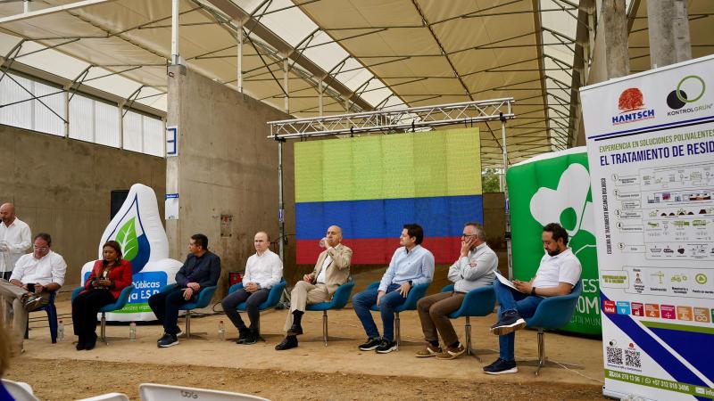 Con presencia del Embajador de Francia, La Ceja inauguró la Planta Valbiores, única en el país