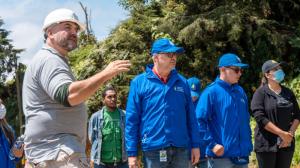 Concejales de La Ceja visitaron el relleno sanitario para conocer los procesos de clausura y post clausura