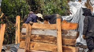 Empresas Públicas de La Ceja instala sistema preventivo de trinchos para mitigar riesgo de desprendimientos de suelo en predio del relleno sanitario